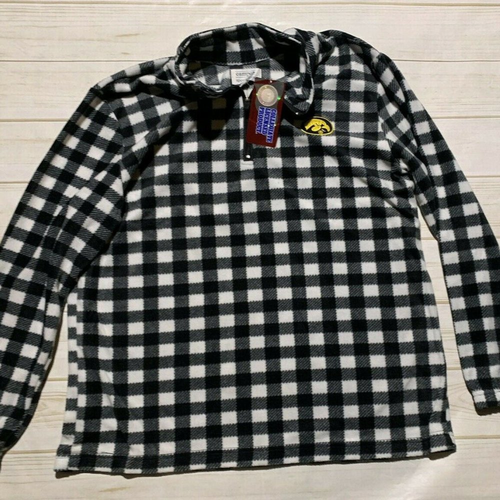 Men's Campus Specialties Ohio Hawkeyes Pullover Black/White Size: XL